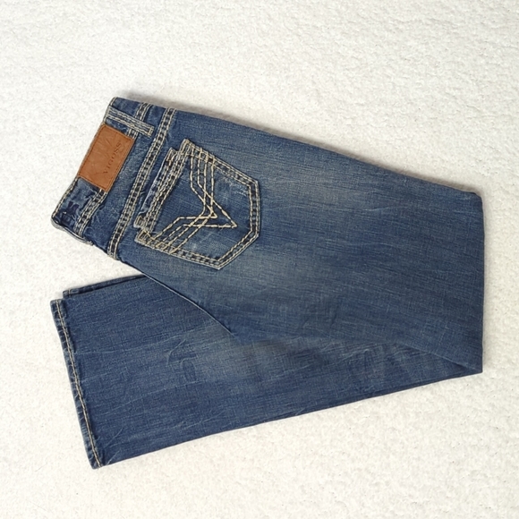 Vigoss Fit Boot cut Distressed Jeans - Picture 1 of 8